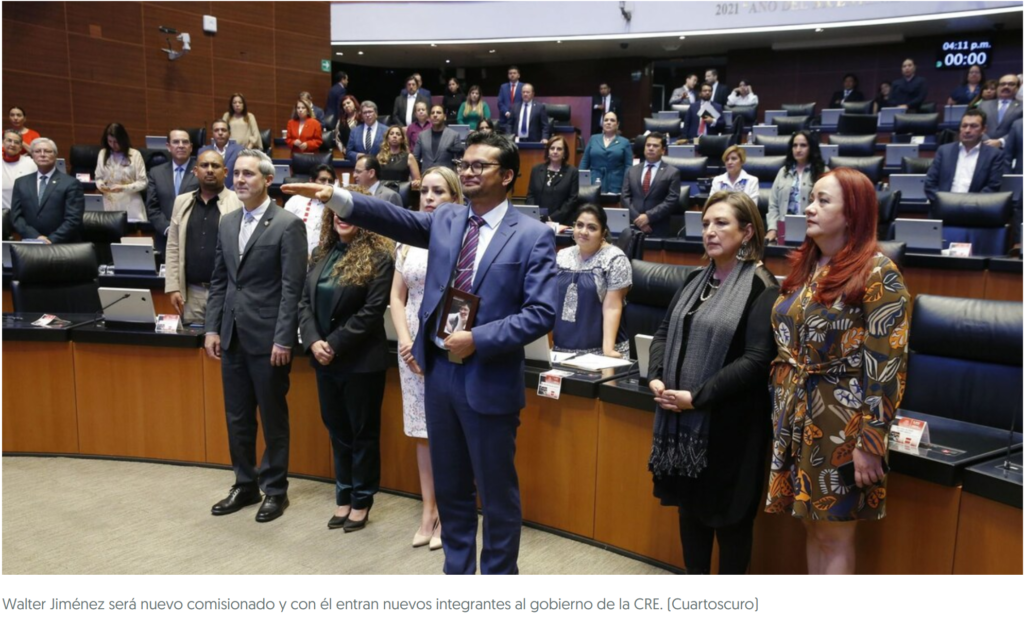 Walter Julián Ángel Jiménez ‘recibe luz verde’ del Senado como nuevo comisionado de la CRE