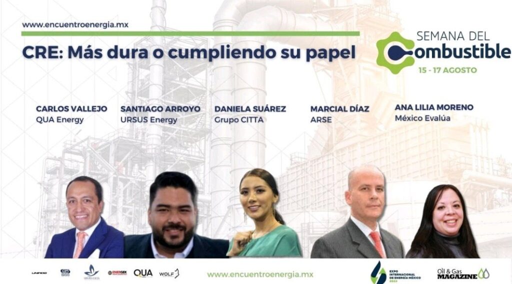 Participación en la Semana del Combustible: “CRE: Más dura o cumpliendo su papel”