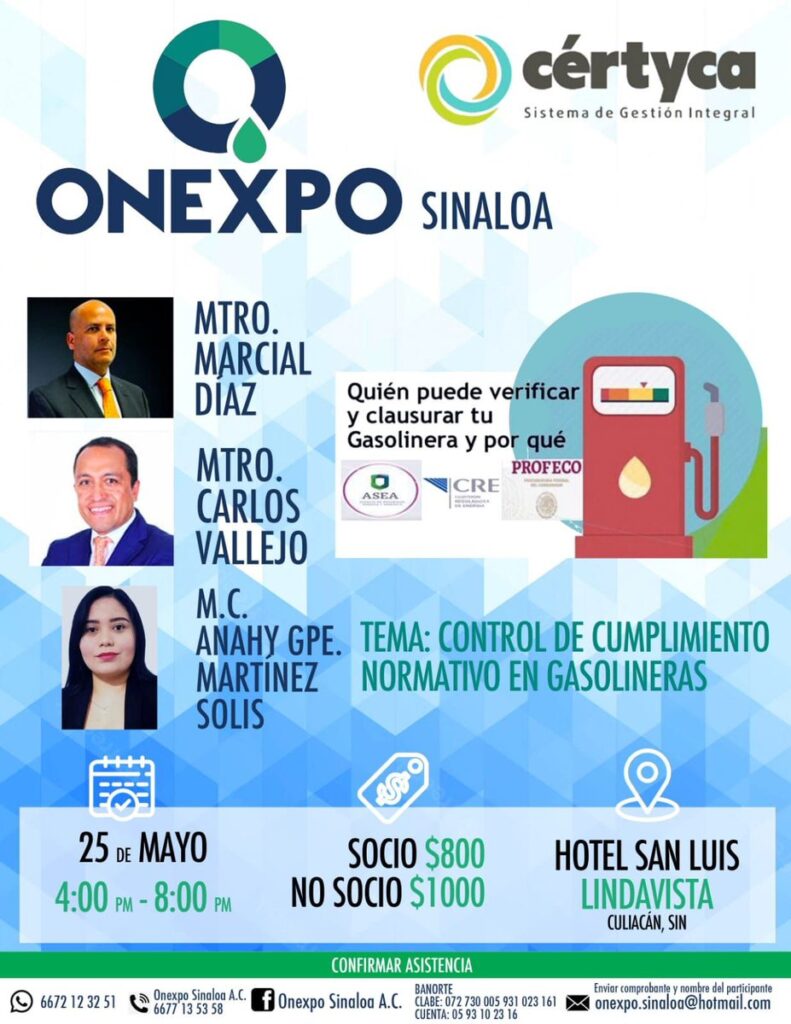 Impartición del Taller de Cumplimiento Normativo para ONEXPO Sinaloa